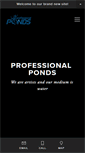 Mobile Screenshot of professionalponds.info